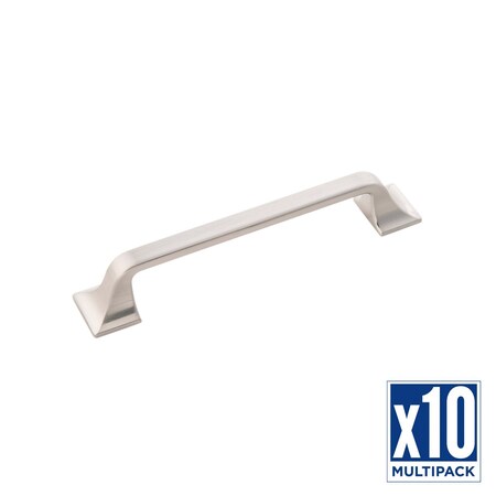 Hickory Hardware Pull 5-1/16 Inch (128mm) Center to Center, 10PK H076702-SN-10B